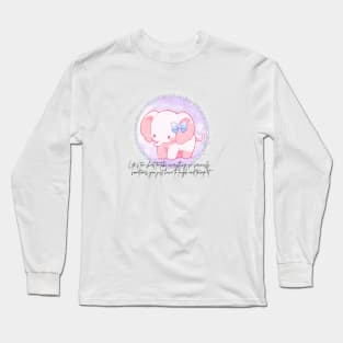 Life's too short to take everything so seriously  sometimes you just have to laugh and trump-et Long Sleeve T-Shirt